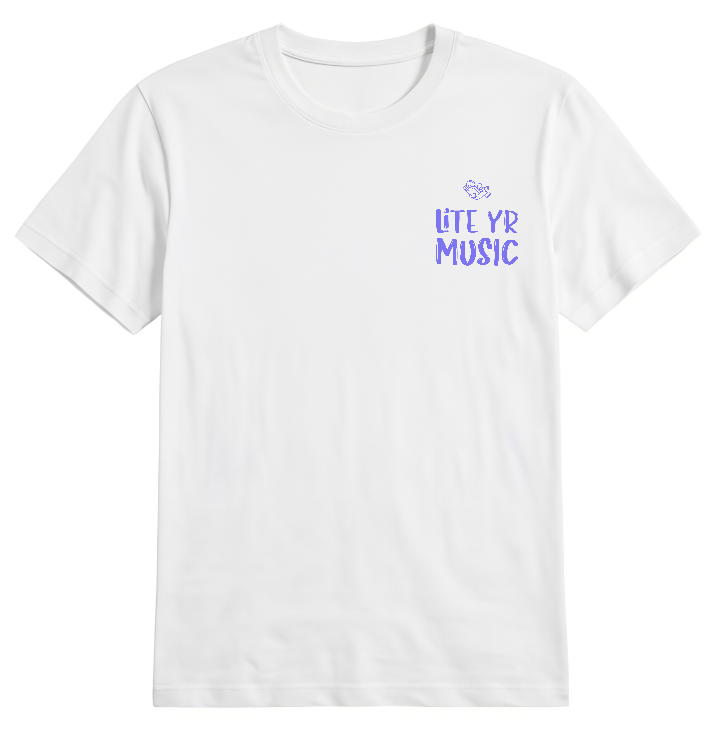 Lite Yr Tee - Lite Purp Logo image 2