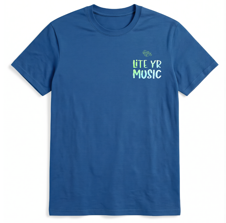 Lite Yr Tee - Lime Neon Logo image 0