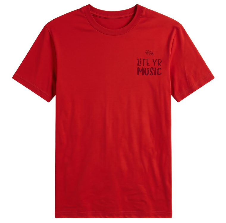 Lite Yr Tee - Red Velvet Logo image 3