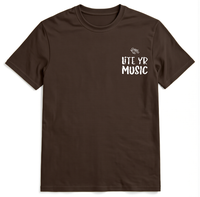 Lite Yr Tee - White Logo image 13