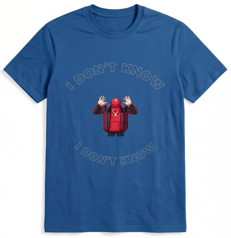 Ru IDK Tee (Front and Back) image 5