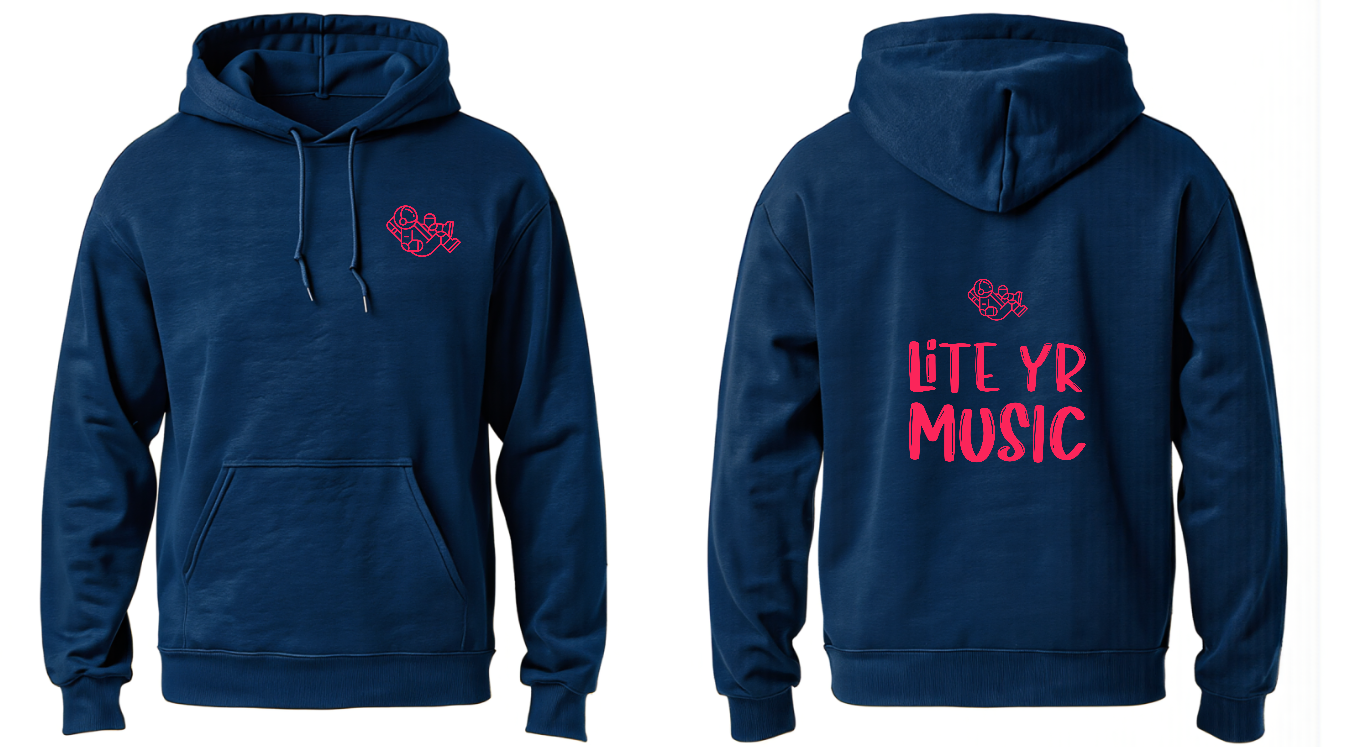 Lite Yr Hoodie Navy Blue - Spaceman image 2
