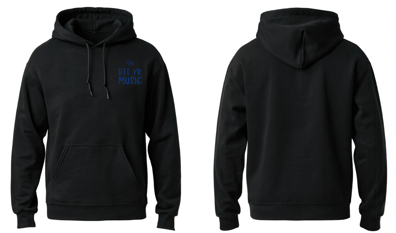Lite Yr Hoodie Black - LYM image 4