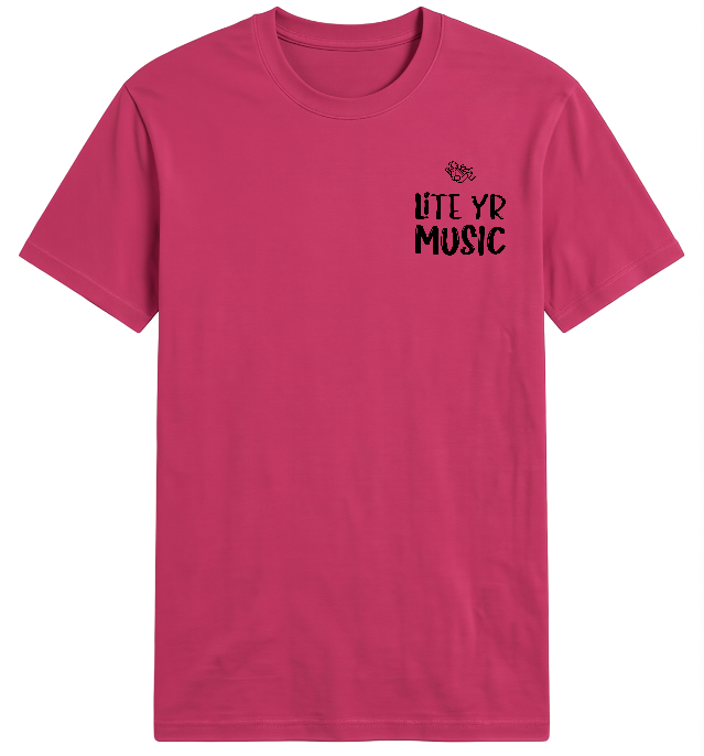 Lite Yr Tee - Black Logo image 9