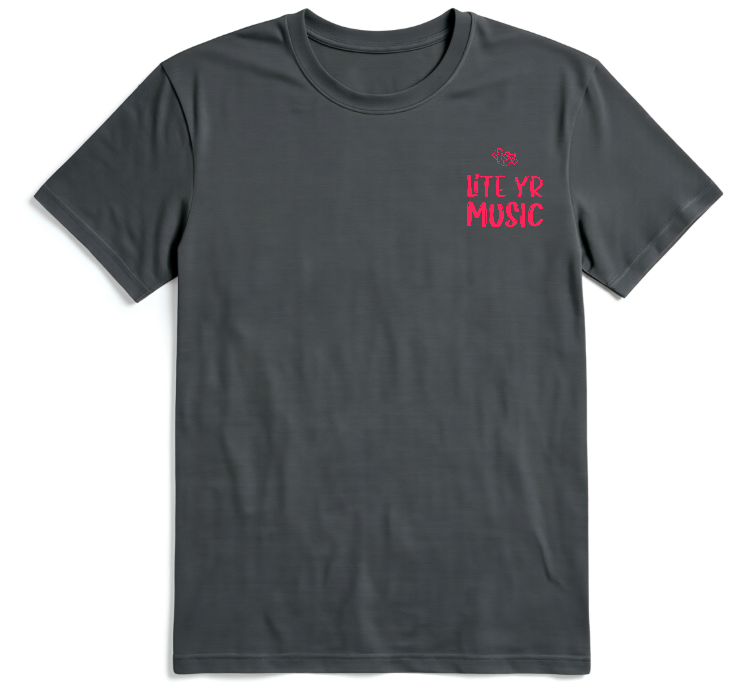 Lite Yr Tee - Sunset Red Logo image 12