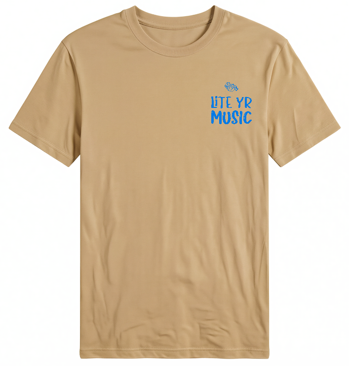 Lite Yr Tee - Zero-G Blue Logo image 0