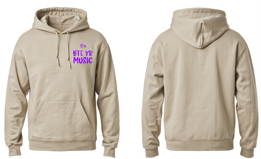 Lite Yr Hoodie Sand - LYM image 1