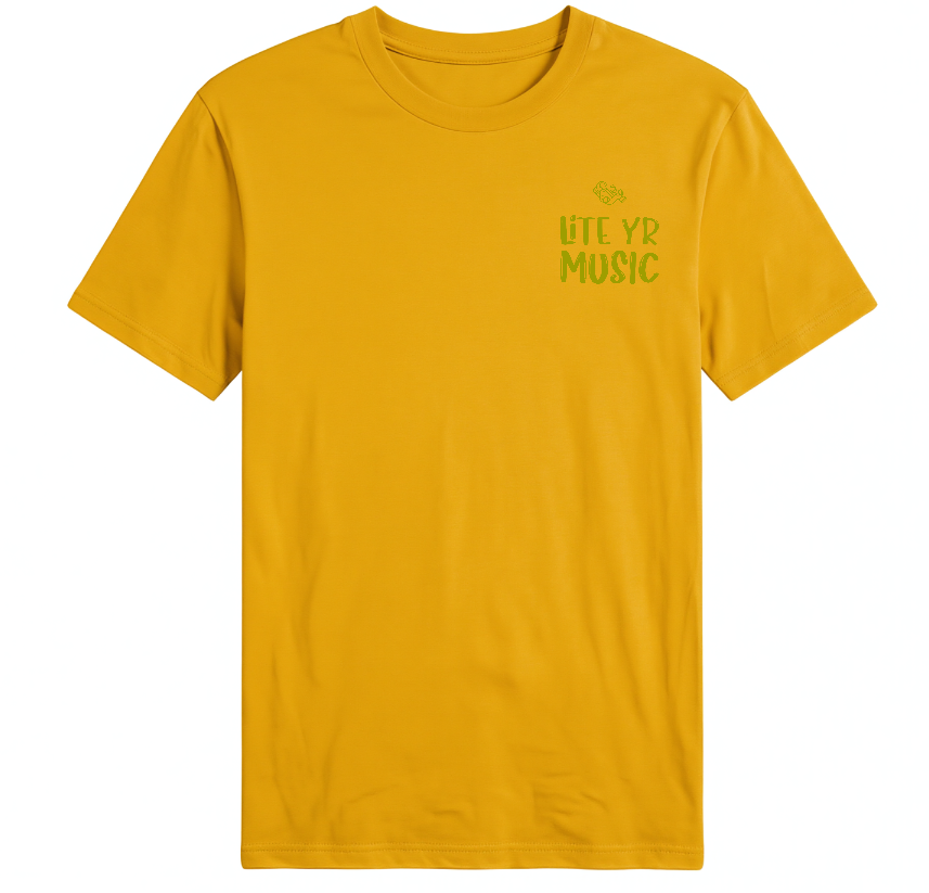 Lite Yr Tee - Matcha Green Logo image 12