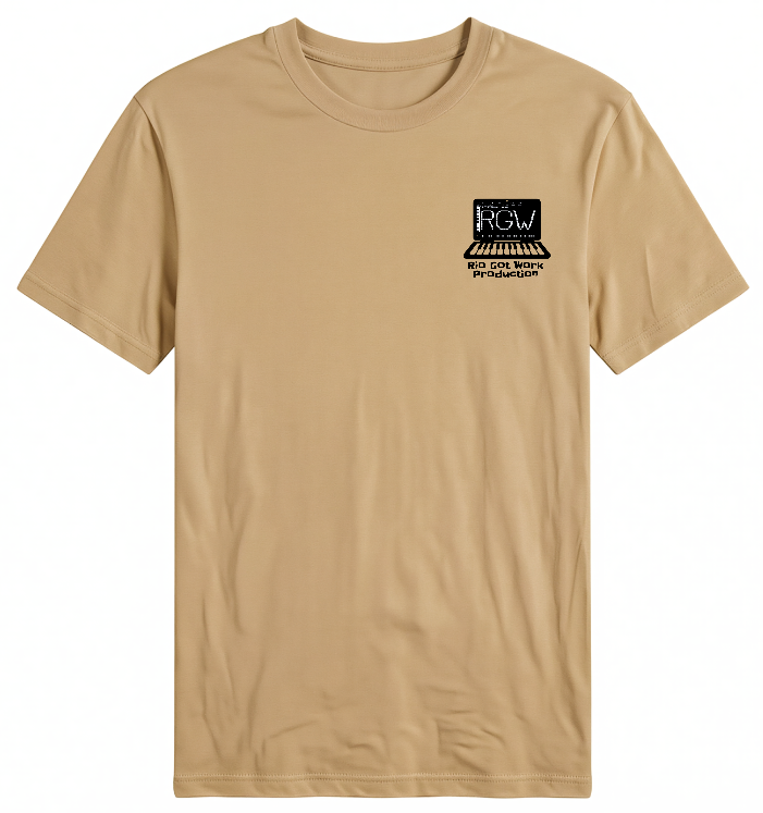 Rio Got Work Tee - Black Logo image 3