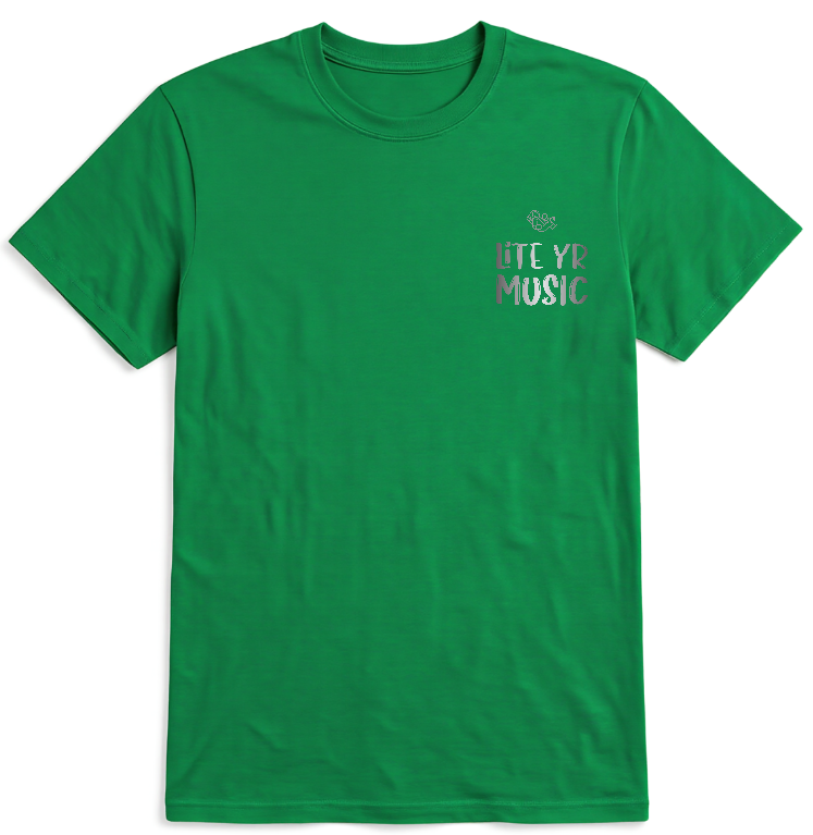 Lite Yr Tee - Platinum Logo image 0