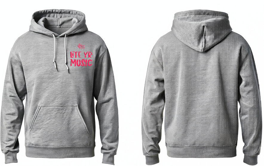 Lite Yr Hoodie Grey - LYM image 5