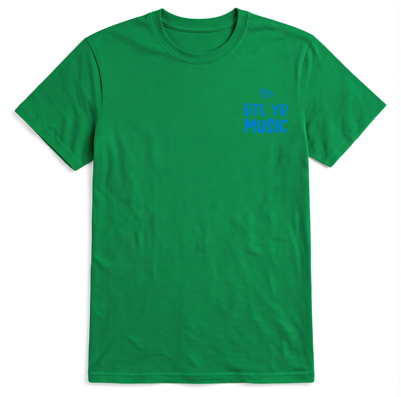 Lite Yr Tee - Zero-G Blue Logo image 10
