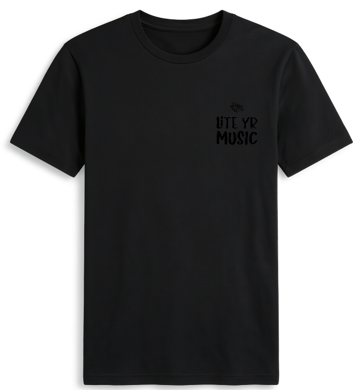 Lite Yr Tee - Black Logo image 13
