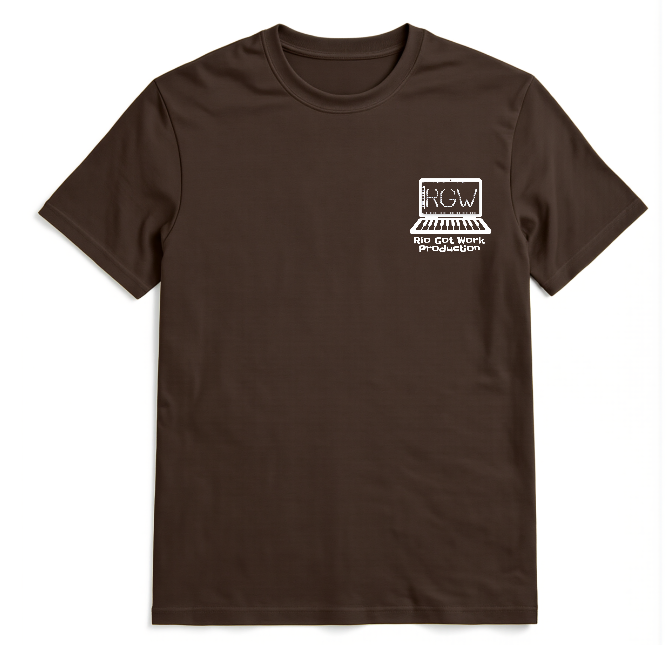 Rio Got Work Tee - White Logo image 13
