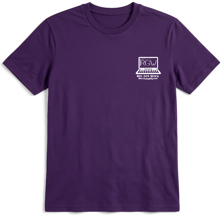 Rio Got Work Tee - White Logo image 5
