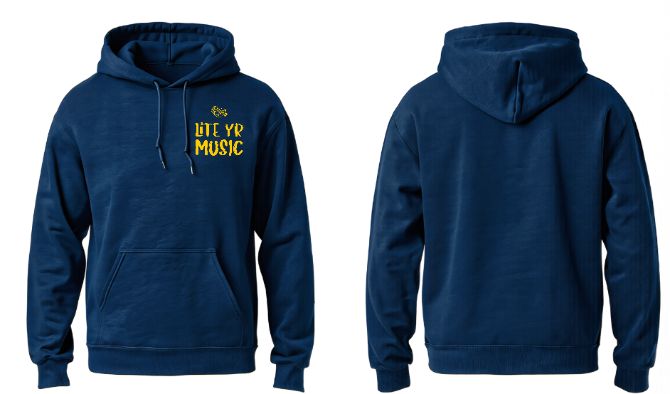Lite Yr Hoodie Navy Blue - LYM image 1