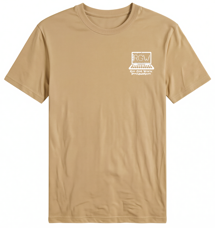 Rio Got Work Tee - White Logo image 2