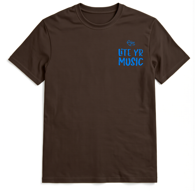 Lite Yr Tee - Zero-G Blue Logo image 13