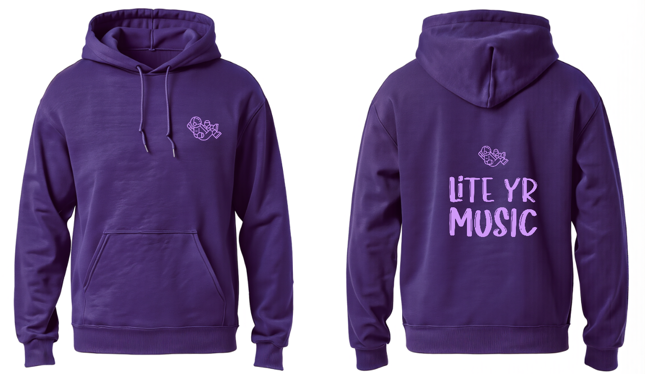 Lite Yr Hoodie Purple - Spaceman image 5