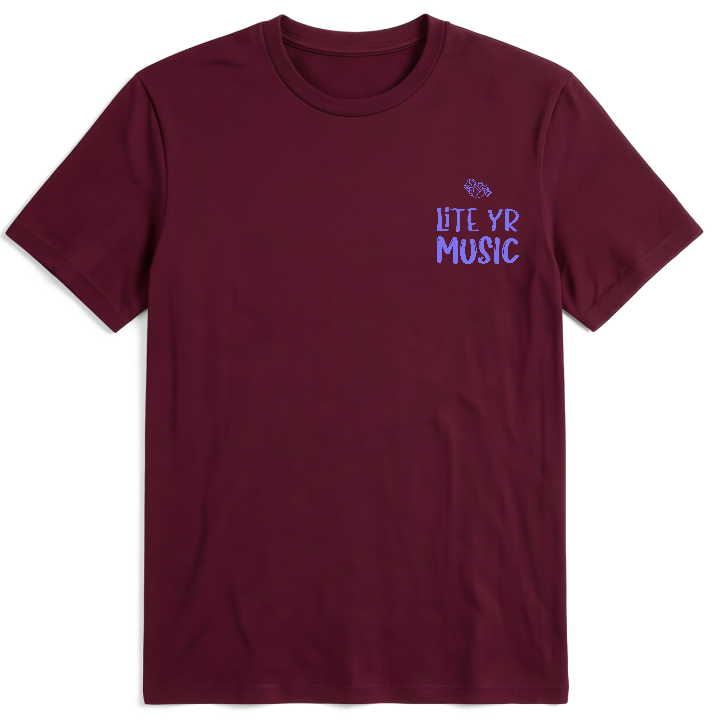 Lite Yr Tee - Lite Purp Logo image 7