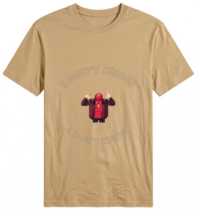 Ru IDK Tee (Front and Back) image 3