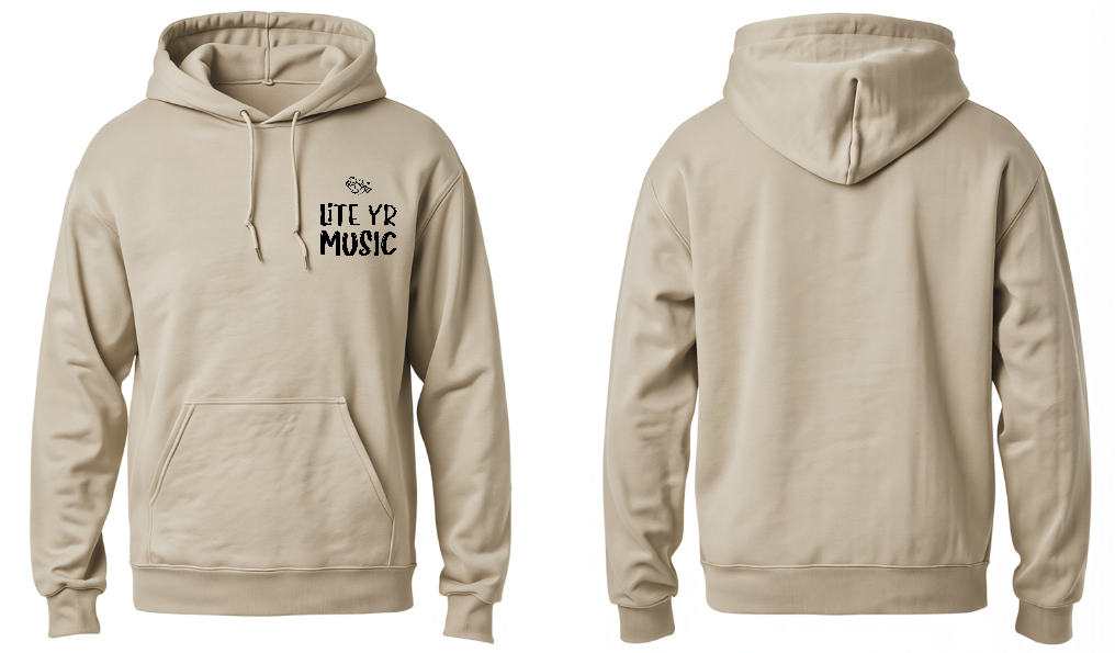 Lite Yr Hoodie Sand - LYM image 8