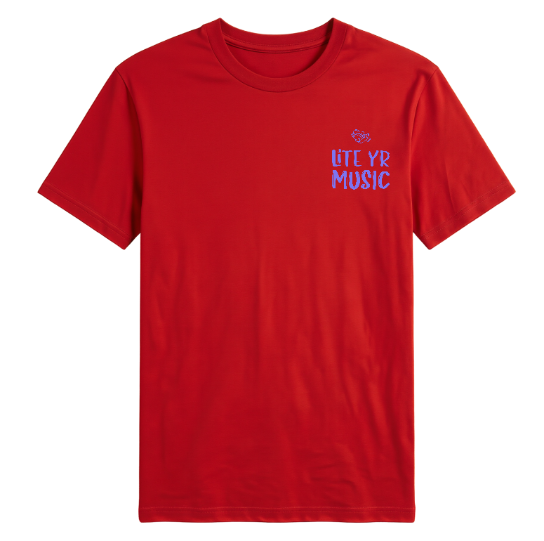 Lite Yr Tee - Lite Purp Logo image 1