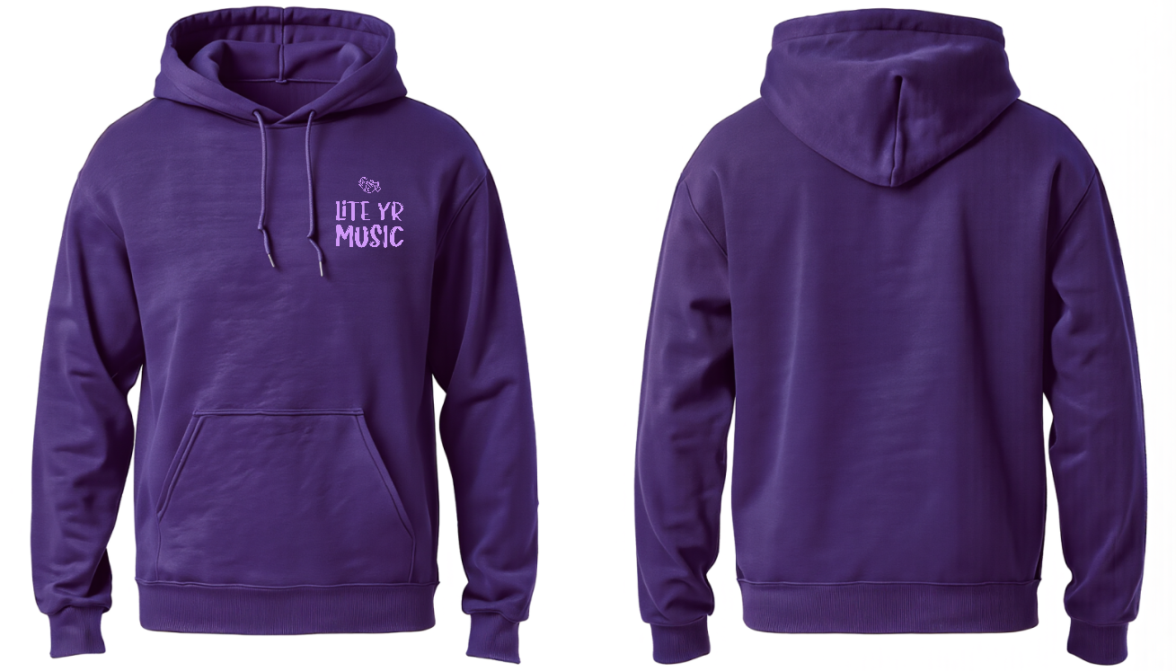 Lite Yr Hoodie Purple - LYM image 7