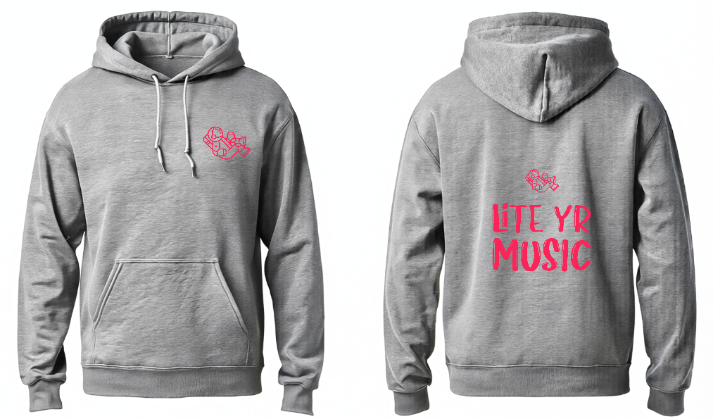 Lite Yr Hoodie Grey - Spaceman image 2