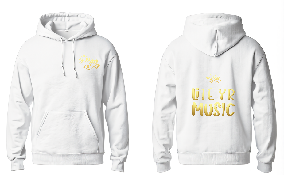 Lite Yr Hoodie White - Spaceman image 5