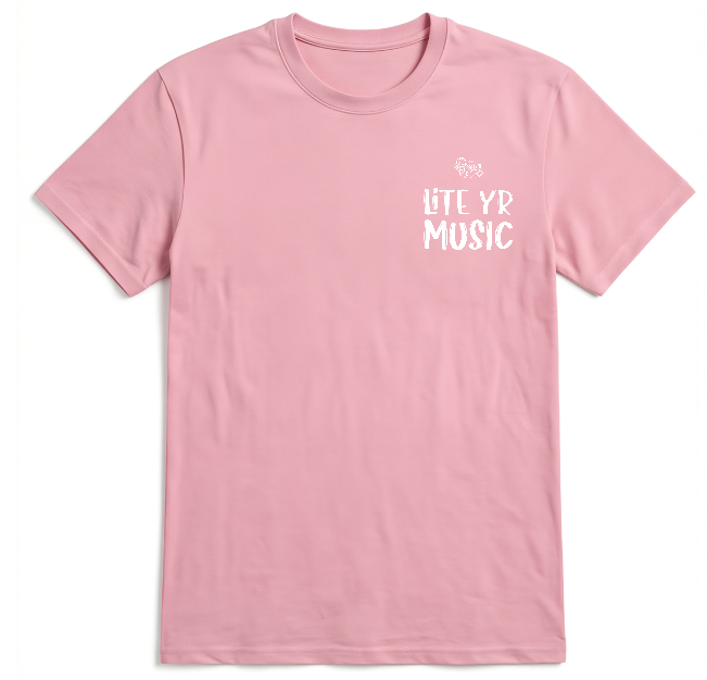 Lite Yr Tee - White Logo image 8