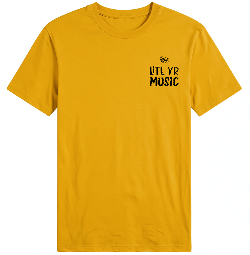 Lite Yr Tee - Black Logo image 12