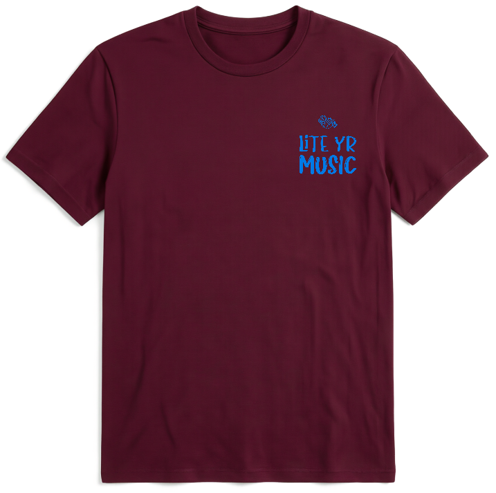 Lite Yr Tee - Zero-G Blue Logo image 7