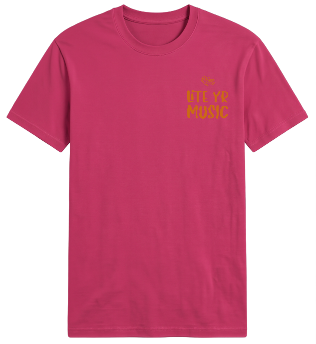 Lite Yr Tee - Heatwave Orange Logo image 9