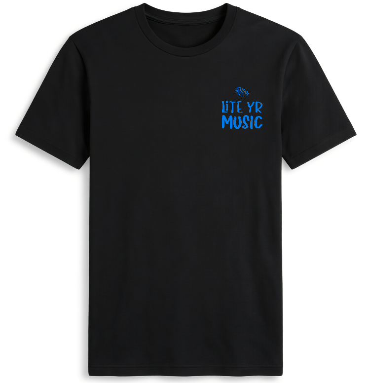 Lite Yr Tee - Zero-G Blue Logo image 14