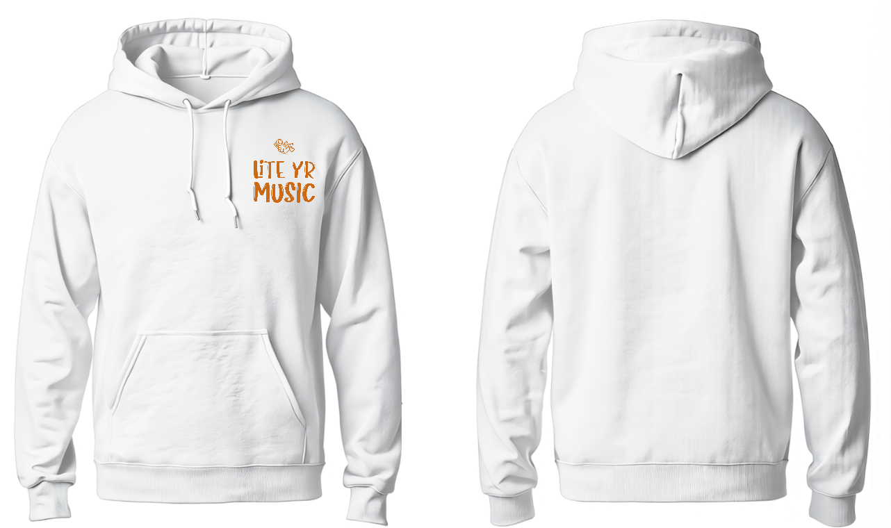 Lite Yr Hoodie White - LYM image 4