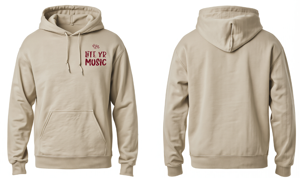 Lite Yr Hoodie Sand - LYM image 6