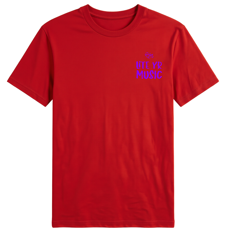 Lite Yr Tee - Phantom Violet Logo image 3
