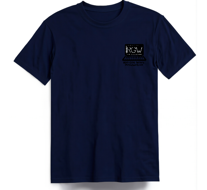 Rio Got Work Tee - Black Logo image 0