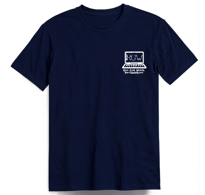 Rio Got Work Tee - White Logo image 7