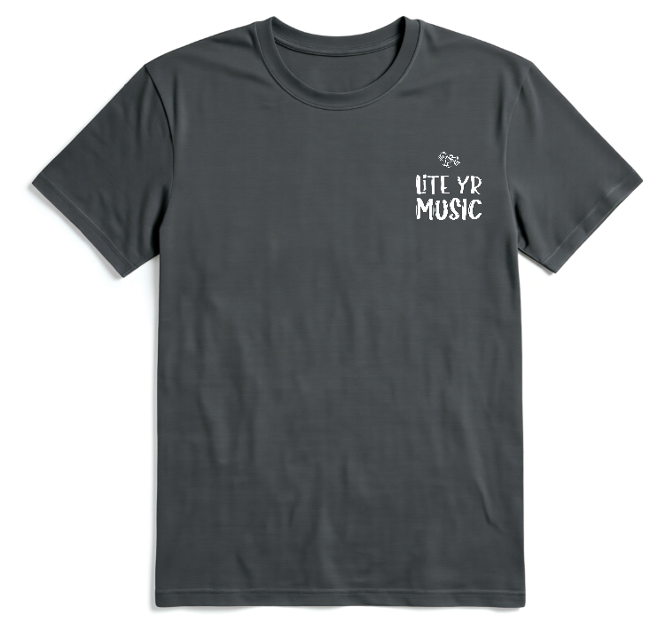 Lite Yr Tee - White Logo image 12