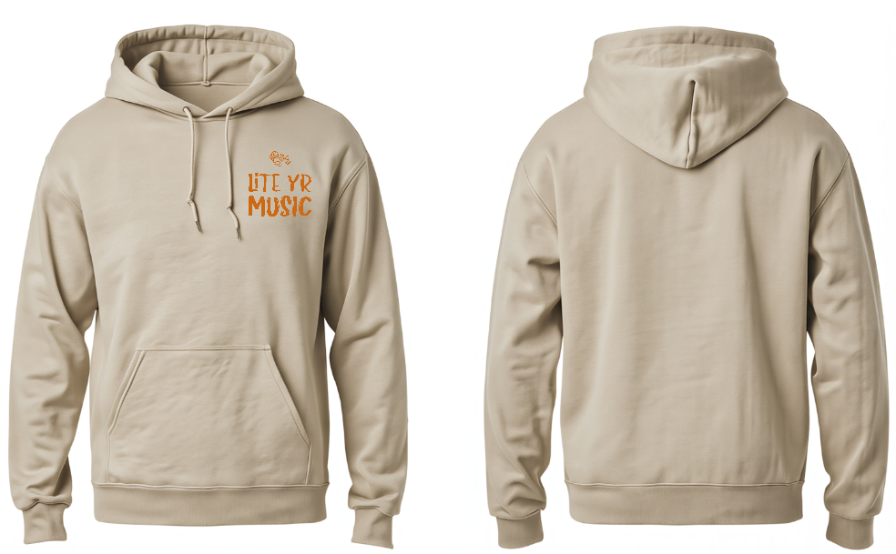 Lite Yr Hoodie Sand - LYM image 2