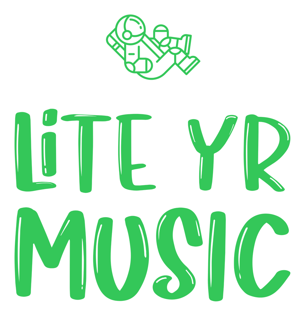 Lite Yr Tee - Toxic Logo