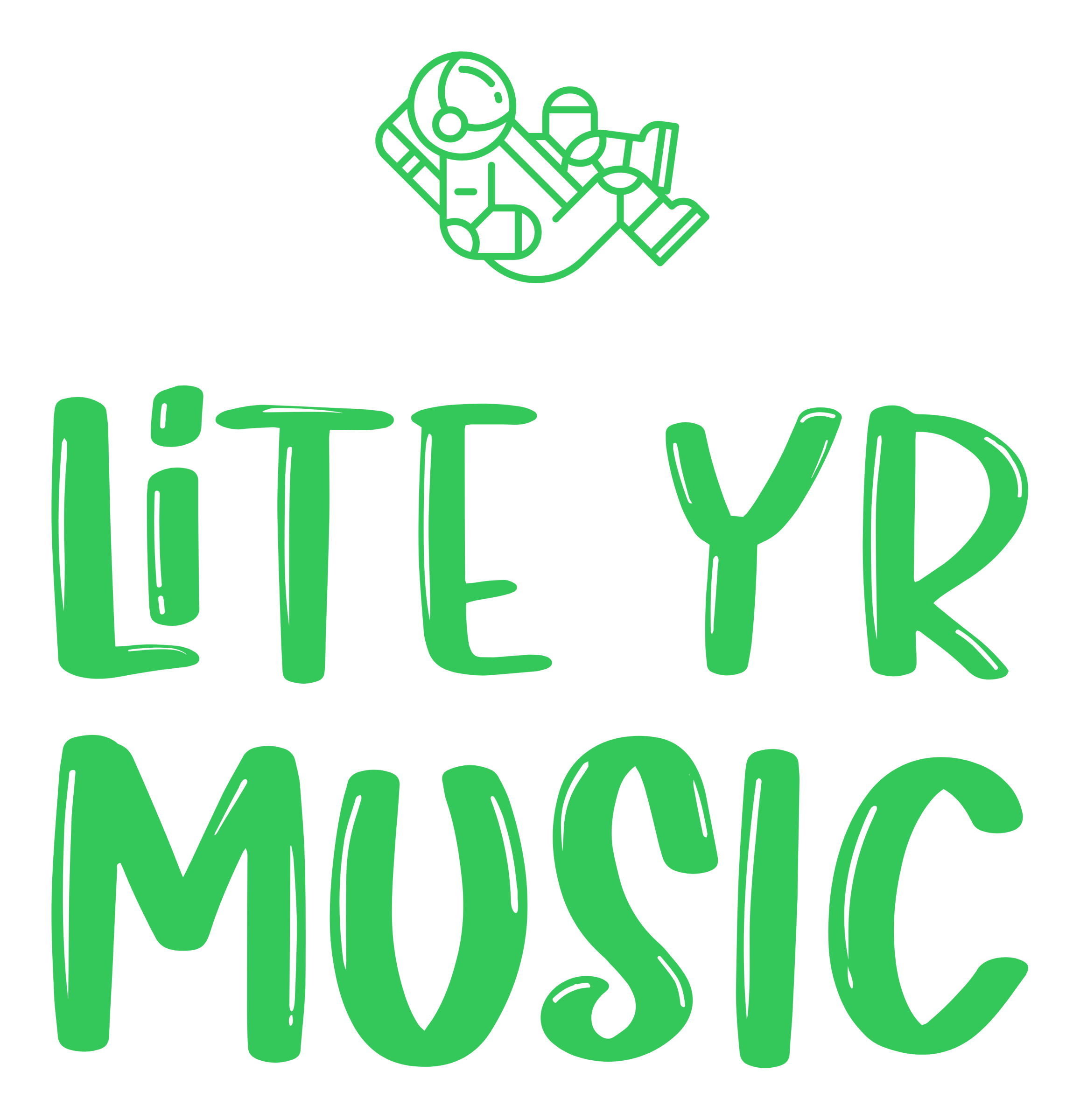 Lite Yr Tee - Toxic Logo