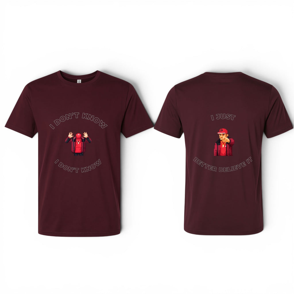 Ru IDK Tee (Front and Back For All Colors)