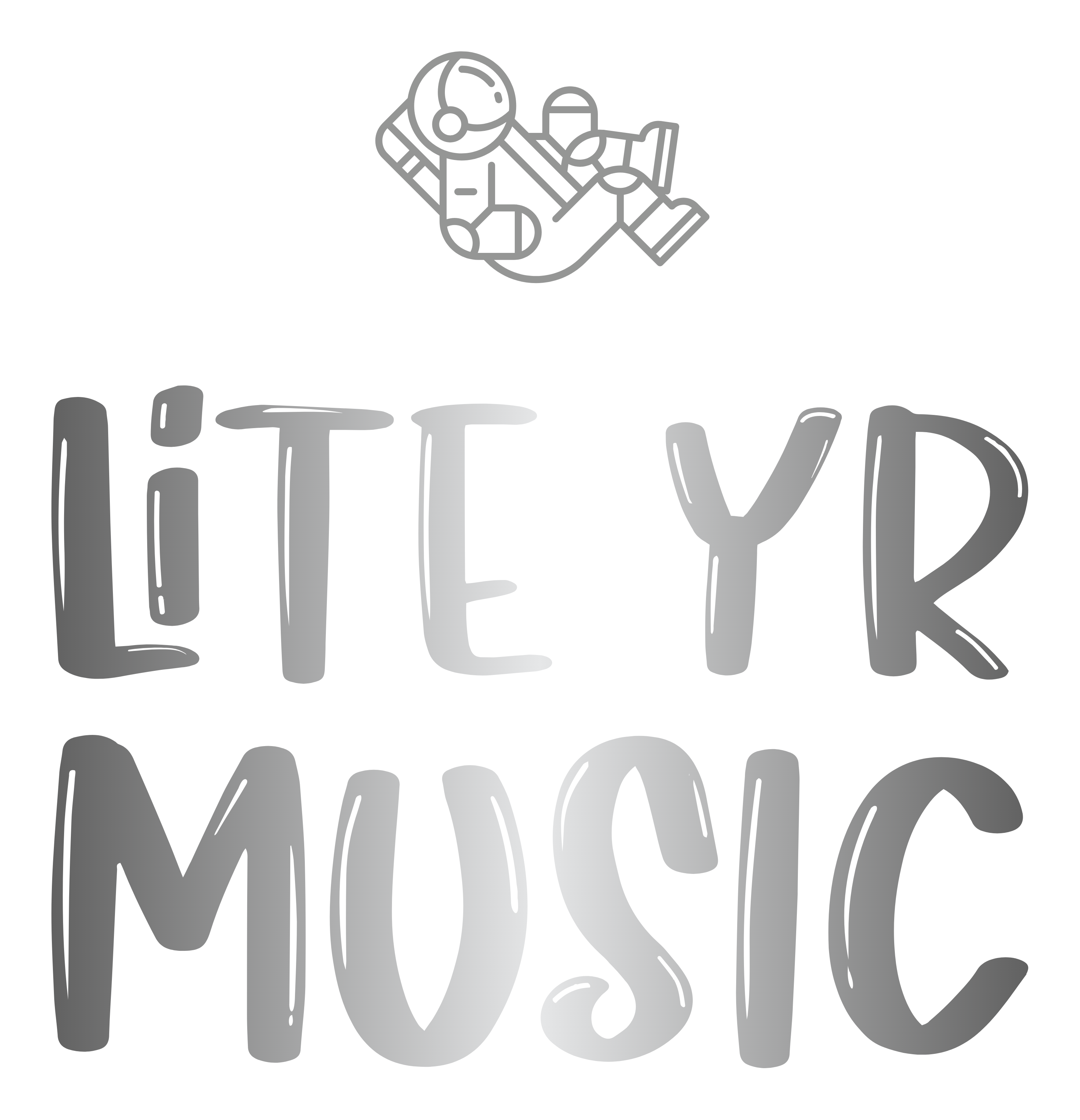 Lite Yr Tee - Platinum Logo