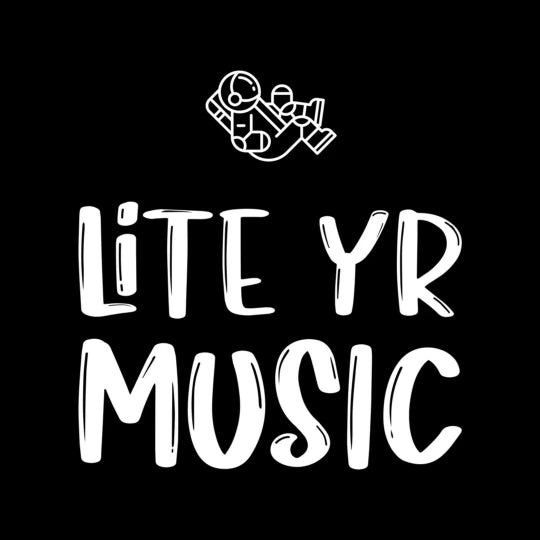 Lite Yr Tee - White Logo